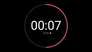14 Second Countdown Timer iPhone Timer Style