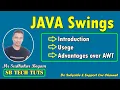What is Swing in java Java Swings Java programming