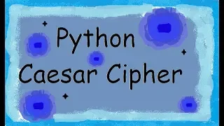 Python Caesar Cipher
