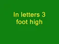 John Deere Green w/ lyrics by Joe Diffy