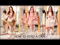 Download Lagu How to Style a Cape | Autumn/Winter Edit 2023 | Marlene's Style Diary