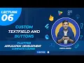 Text Field Input Decoration Hint Border Elevated Button Flutter
