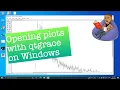 Opening plots with qtgrace on Windows
