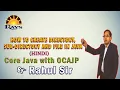 How to create directory sub-directory and file in java Rahul Sir