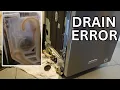 Dishwasher Drain Error - Kitchenaid Maytag Whirlpool