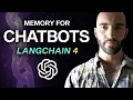 Chatbot Memory for Chat-GPT Davinci other LLMs - LangChain