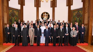موقع الرئاسة الرئيس عبد الفتاح السيسي يستقبل رؤساء وقيادات ٥٢ من كبريات الشركات المصرية والعالمية 