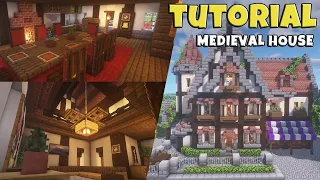 Minecraft 마인크래프트 중세 집 건축 강좌 ㅣ 중세 마을 만들기 6 