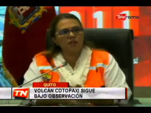 Volcán Cotopaxi sigue bajo observación