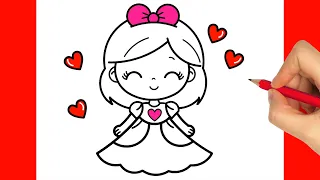 HOW TO DRAW A GIRL EASY