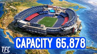 Inside Gillette Stadium aka Boston Stadium - 2026 FIFA World Cup Stadiums