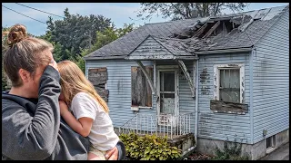 Mom Cries Seeing Her House Restored After A Big Storm