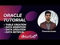 2 Oracle Tutorial SQL Basics for Beginners By Phanindra Kumar Pedipini