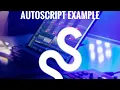SoundSwitch Autoscript example right out of the box no product knowledge results