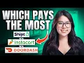 Which Delivery App Pays the Most Shipt vs Instacart vs DoorDash