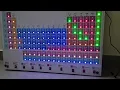 LED Periodic Table for Inspire Project Science Project School Project 2024