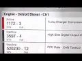 Freightliner Cascadia code 1172-3 turbo charger compressor inlet temperature sensor circuit cel diag