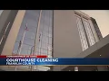 Increased cleaning at Franklin County Courthouse after employee diagnosed with coronavirus