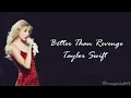 Download Lagu Taylor Swift - Better Than Revenge (Lyrics)
