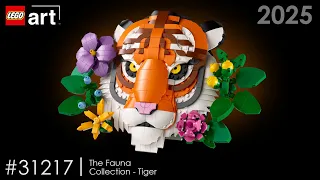 LEGO ART - The Fauna Collection - Tiger 31217