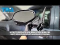 How to Replace Side Rear View Mirrors 2007 2014 Chevrolet Silverado 2500