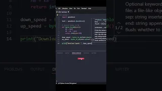 Create a Internet Speed Tester using Python Download and Upload Speed Tester