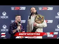 DREW MCINTYRE STILL HATES CM PUNK WWE 2K26 CREATOR FEST