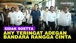 tak nyangka momen ahy sidak bandara teringat adegan rangga cinta aadc di soekarno hatta