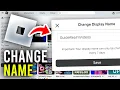 How To Change Your Roblox Name - Full Guide