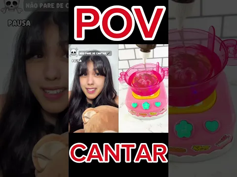 Você não pode para de cantar se não …#slime #shorts