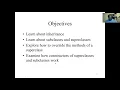 Introduction to Object Oriented Programming in Java Inheritance Method Overriding Super Keyword
