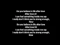 Lagu Cher - Believe (Lyrics | Lyric Video)