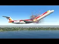 🔴LIVE MD-80 Crashed to Water | Live Plane Spotting X-PLANE 11