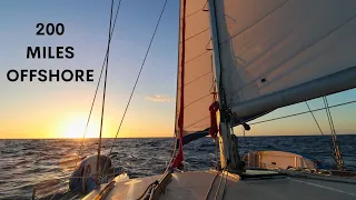 OUR FIRST OPEN OCEAN SAIL! [Ep. 13]