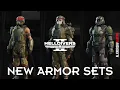 HELLDIVERS 2 Python Commandos Premium Warbond Armor Sets New Superstore Set