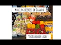 Weekly Groceries in Canada for