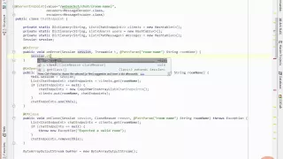 24 Intro to the Java API for WebSockets dding Centralized Error Handling to the WebSocket Server