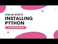 Installing and Running Python and Jupyter Notebooks Python Intro Tutorial