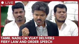 Tamil Nadu CM Vijay’s full speech in the Assembly