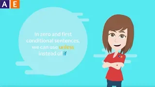 English Language Grammar - Conditionals Unless with Conditional Sentences