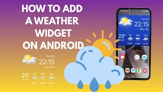 How to Add and Customize Weather Widget on Android phone