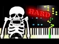 Download Lagu SPOOKY SCARY SKELETONS - Piano Tutorial