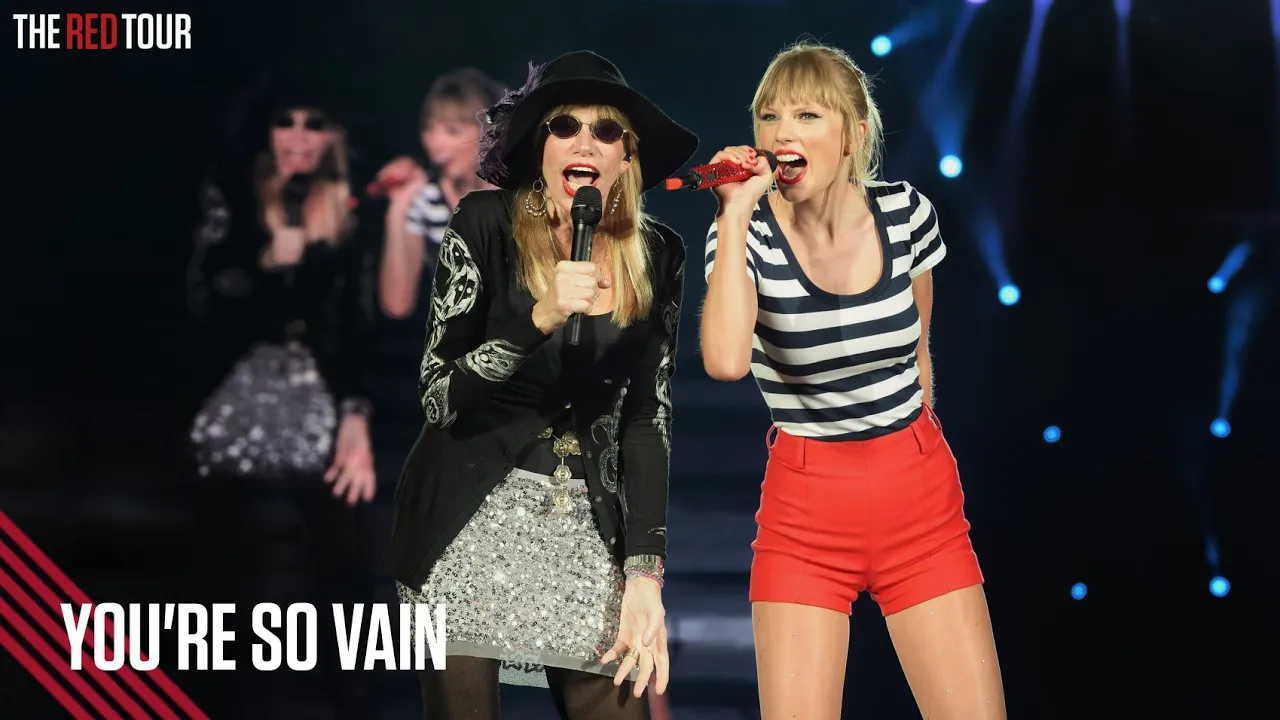 Taylor Swift & Carly Simon - You're So Vain (Live on the Red Tour) Taylor Swift & Carly Simon - You're So Vain (Live on the Red Tour)