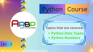 Python course - Lec