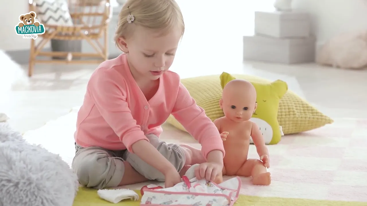 Doplnky pre bábiky - Kozmetická taštička Baby Care Mon Grand Poupon Corolle - 4