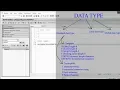SAP ABAP Variable or Data Object Declaration by using standard data type
