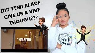 yemi alade vibe reaction video 