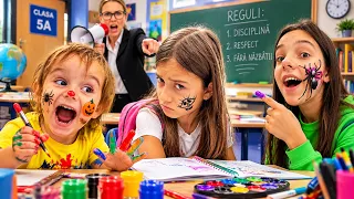 👩🏫 TEODORA și MARA pun la CALE un PLAN SECRET! 😱 ARI FACE REGULILE în FAMILIE! 😂