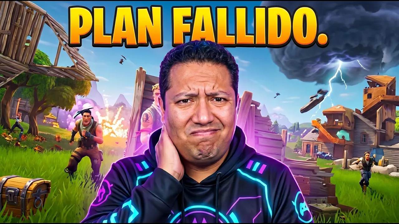 Teníamos un plan perfecto… hasta que jugamos Fortnite 😂