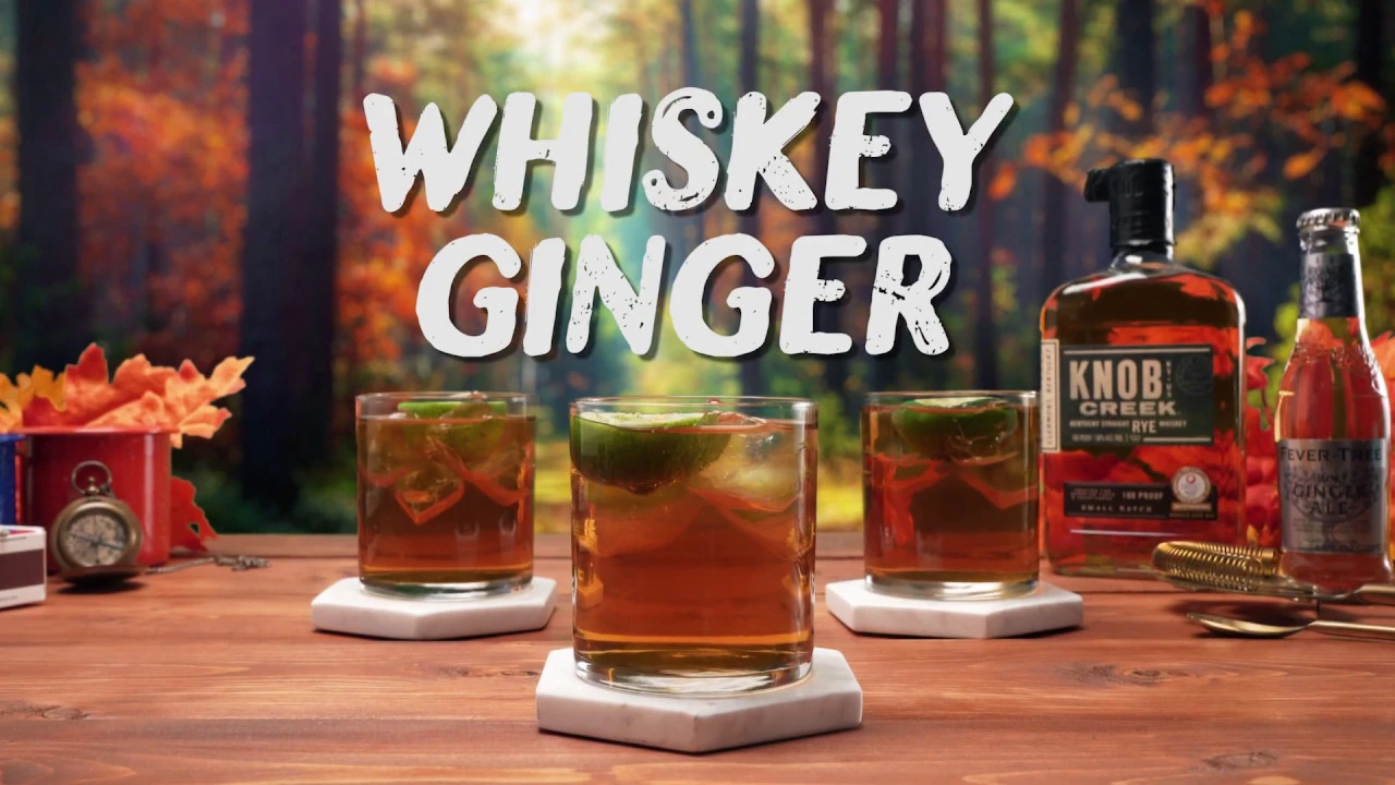 Spec'sology "Whiskey Ginger" Fall Cocktail